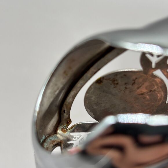 Bath & Body Works Lemon Chrome Metal Foaming Hand Soap Sleeve Holder Citrus - Picture 11 of 11